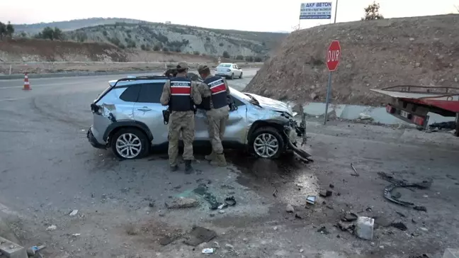 Kilis'te Kontrolden Çıkan Araç Kaza Yaptı: 9 Yaralı