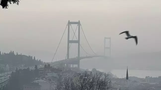 İstanbul'da Yoğun Sis Görüldü