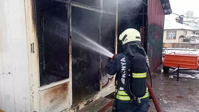 Konya'da Sobayı Tinerle Yakan Kişi Yaralandı