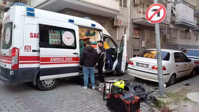 Aydın'da Otomobil ve Motosiklet Çarpıştı: 1 Yaralı