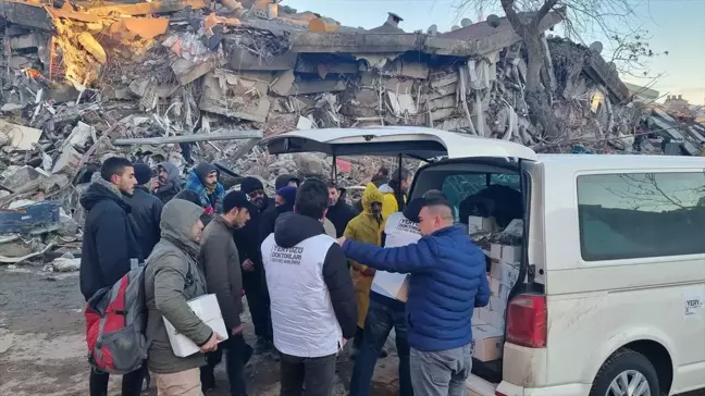 Yeryüzü Doktorları, Depremzedelere Gıda Desteği Sağladı