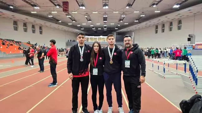 Aydınlı Sporcular U20 Balkan Atletizm Şampiyonası'ndan Madalya İle Döndü