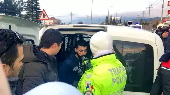 Polis Takibinden Kaçarken Kaza Yapıp Yakalanan Şahıs Cezaevine Gönderildi