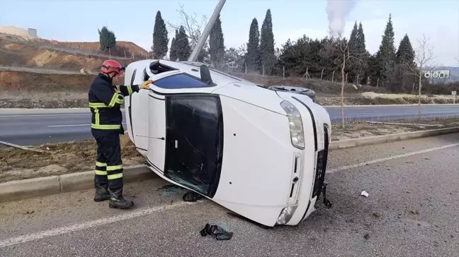 Bilecik'te Trafik Kazası: 2 Yaralı