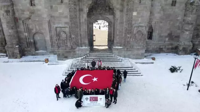 Erzurum'da 'Gelecek Biziz' Projesi ile Gençlere Sosyal ve Kültürel Etkinlikler Düzenlendi