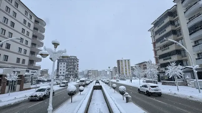 Malatya'da Kar Yağışı Hayatı Olumsuz Etkiliyor