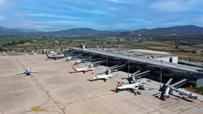 Milas-Bodrum Havalimanı Ocak Ayında 104 Bin Yolcu Ağırladı