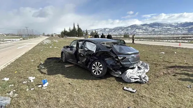 Tokat'ta Trafik Kazası: 5 Yaralı