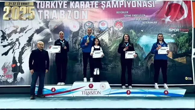 Gülbahar Gözütok Türkiye Büyükler Karate Şampiyonası'nda Gümüş Madalya Kazandı