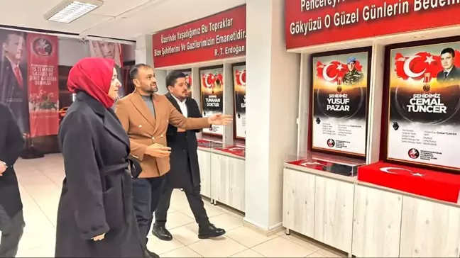 AK Parti Genel Başkan Yardımcısı Sayan Kaya'dan 15 Temmuz Gazisi Zorova'nın ailesine taziye ziyareti