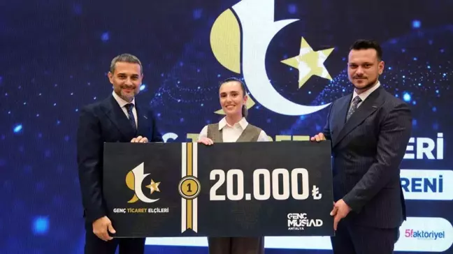 Genç MÜSİAD Antalya'da Genç Ticaret Elçileri Projesi Finali Gerçekleştirildi