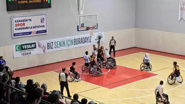 Galatasaray Fuzul, Tekerlekli Sandalye Basketbol Play-off'larında Karabük Demir Kartal'ı Geçti