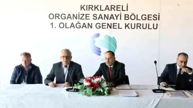 Kırklareli Organize Sanayi Bölgesi'nde 1. Olağan Genel Kurul Yapıldı