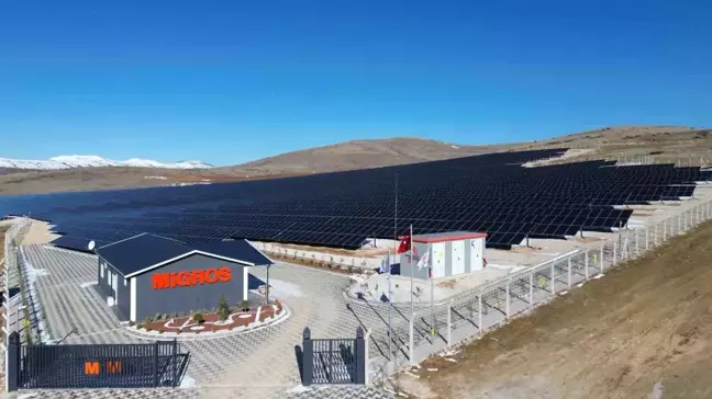 Migros, Kırşehir'de Güneş Enerjisi Santrali Kurdu