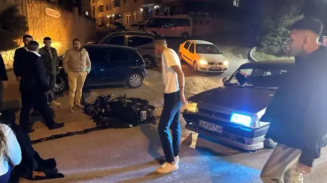 Kastamonu'da Motosiklet ile Otomobil Çarpıştı: 2 Yaralı