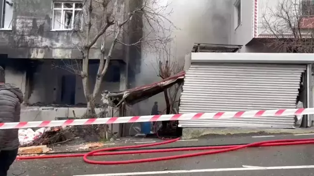 Tekirdağ'da Doğalgaz Patlaması Sonucu Yangın Çıktı, 4 Yaralı