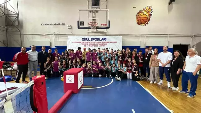 Okul Sporları Oturarak Voleybol Türkiye Birinciliği Sonuçlandı