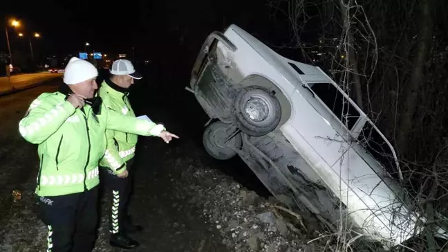 Samsun'da Trafik Kazası: Sürücü Yaralandı