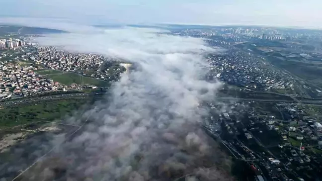 İstanbul'da Masalsı Sis Manzarası