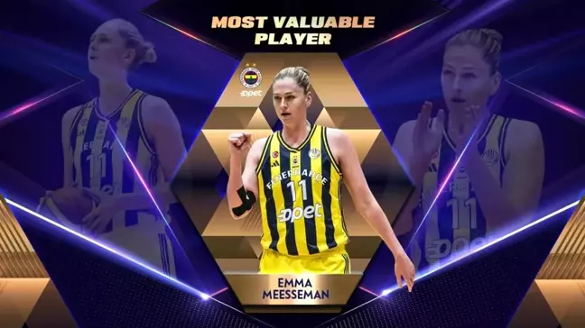 Emma Meesseman, Kadınlar Euroleague'de Üst Üste 3. Kez MVP Seçildi