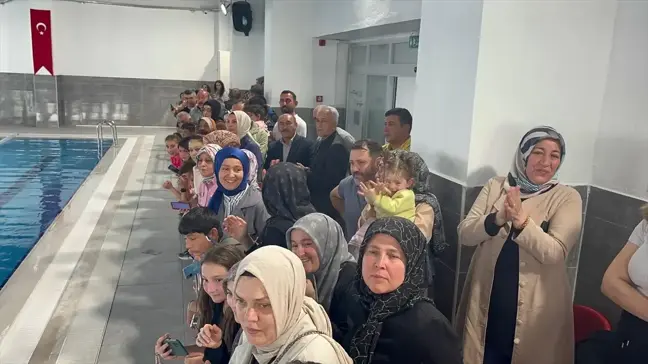 Çerkeş'te Yüzme Yarışı Coşkuyla Gerçekleşti