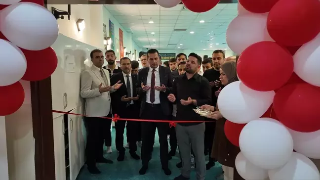 Diyarbakır'da Selahaddin Eyyubi Erkek Öğrenci Yurdu'nda Kütüphane Açıldı