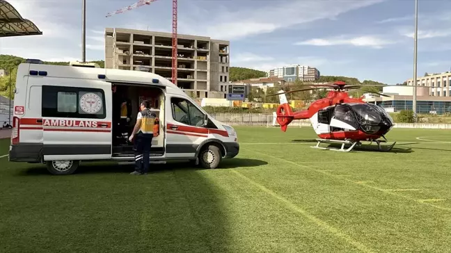 Kalp Rahatsızlığı Olan Bebek Ambulans Helikopterle İstanbul'a Sevk Edildi