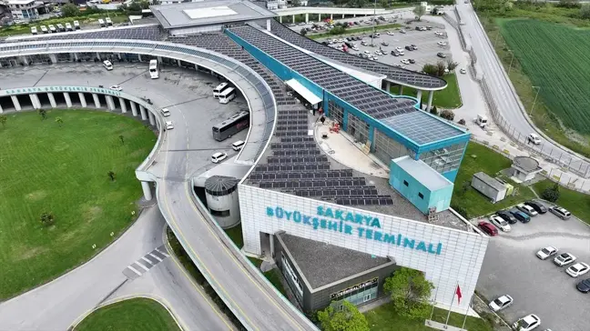 Sakarya Otobüs Terminali'nde Güneş Enerjisi Sistemi Kuruluyor