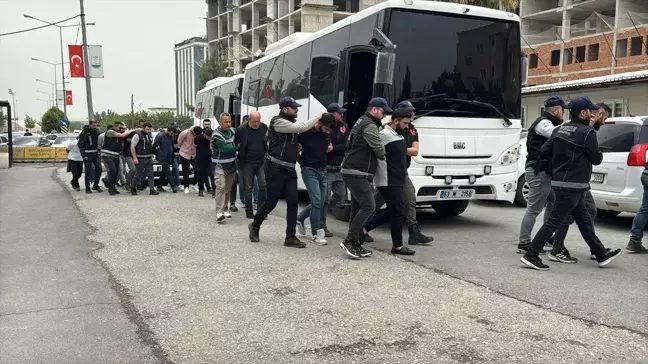 Şanlıurfa Merkezli 'Change' Araç Operasyonunda 15 Gözaltı