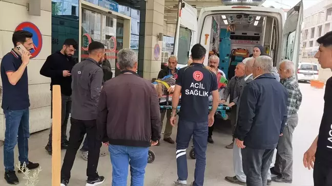 Siirt'te Bahçede Çapa Makinesine Ayağı Sıkışan Kişi Yaralandı