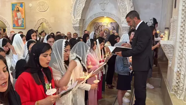 Süryani Vatandaşlar Paskalya Bayramı'nı Kutladı
