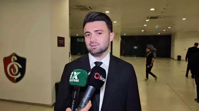 Bursaspor Başkanı Enes Çelik: '1. Lig'e Borçsuz Yükselmek İstiyoruz'