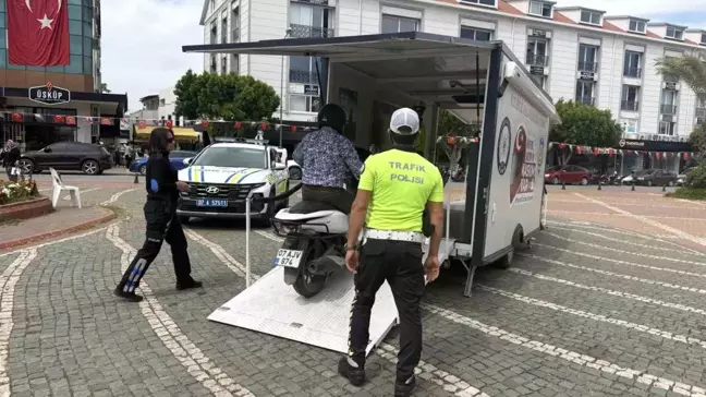 Antalya'da 'Motosiklet Kullanıcısı Eğitim İstasyonu' Hizmete Girdi