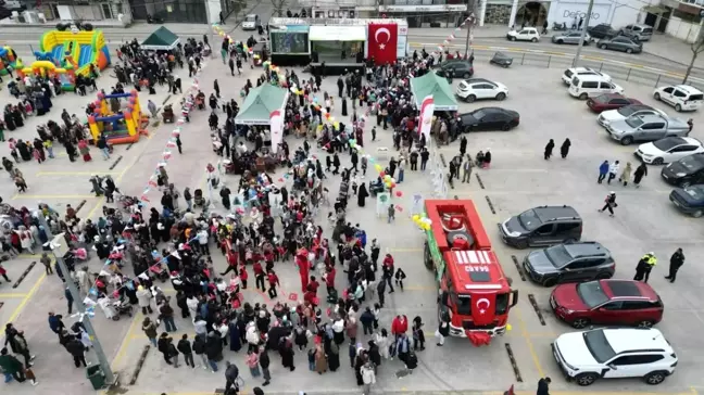 Yeşil Vatan Tırı Karasu'da 2 Bin Çocuğu Bilinçlendirdi