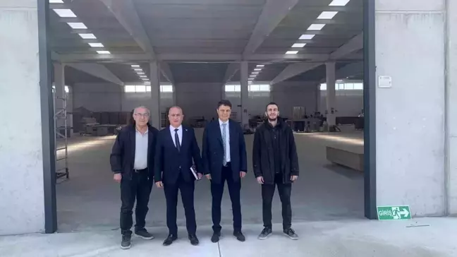Kaymakam Çengel, Sandıklı OSB'yi Ziyaret Etti