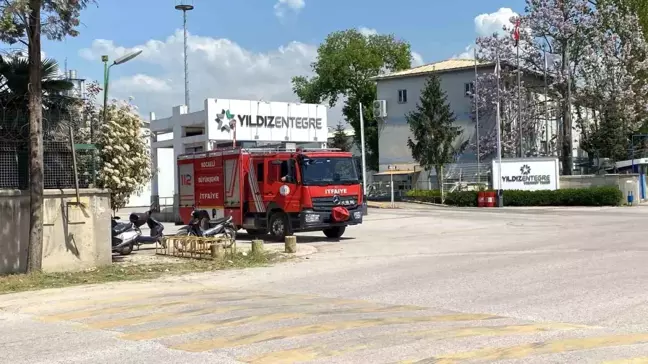 Kartepe'de Yıldız Entegre Fabrikası'nda Yangın