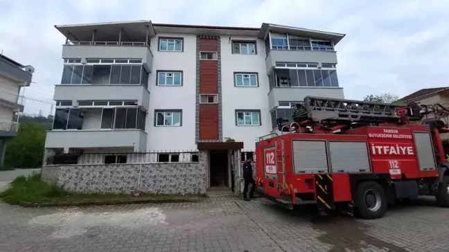 Samsun'da Apartman Yangınında Zihinsel Engelli Birey Hayatını Kaybetti