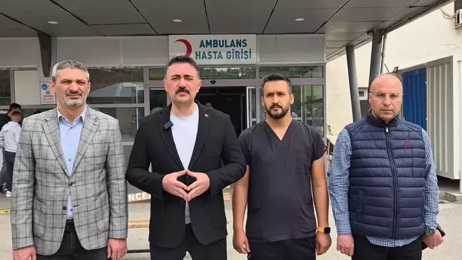 Tunceli Devlet Hastanesi'nde Dumanla Tahliye