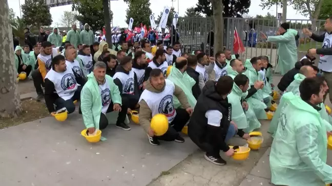 Kartal'da 1 Mayıs Kutlamaları Sağanak Yağış Nedeniyle Kısa Sürdü