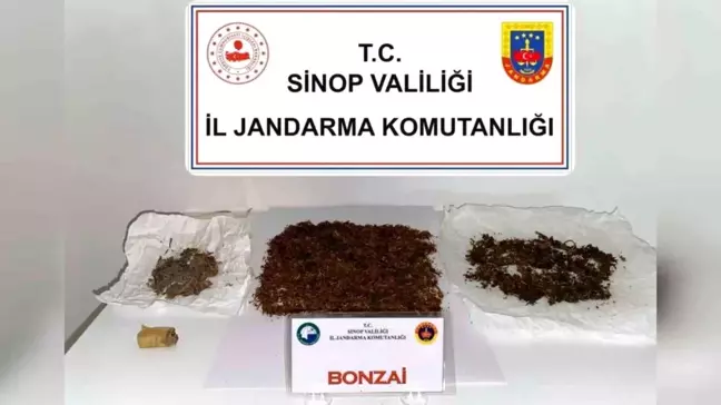 Sinop'ta Uyuşturucu Operasyonu: 30,25 Gram Bonzai Ele Geçirildi