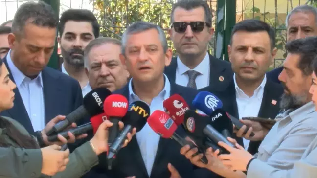 Özgür Özel: Bu saldırıyı siyaset kurumuna yapılmış bir saldırı olarak görüyorum - 1