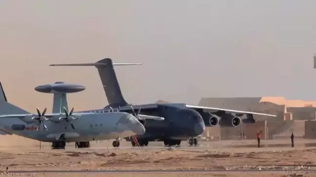 Çin ve Mısır'dan Ortak Hava Kuvvetleri Tatbikatı