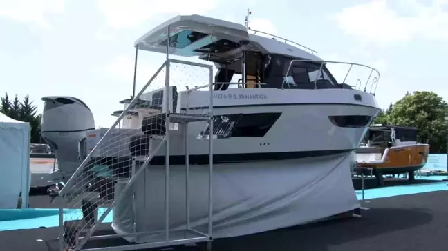 Ankara'da Milyonluk Tekneler Artı Boat Show'da Sergilendi