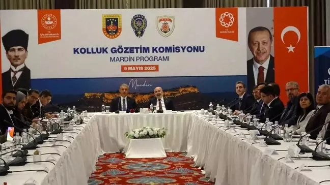 Mardin'de Kolluk Gözetim Komisyonu Toplantısı düzenlendi