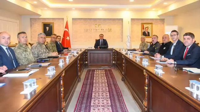 Van'da Asayiş ve Güvenlik Değerlendirme Toplantısı Yapıldı