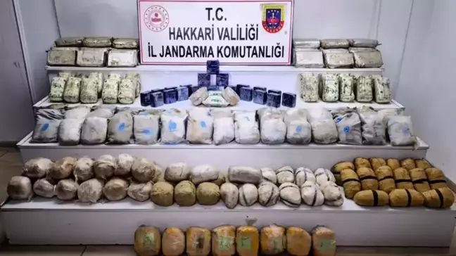 Hakkari ve Van’da Uyuşturucu Operasyonu: 339 Kilo Ele Geçirildi
