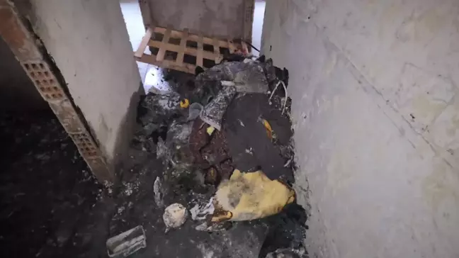 Bahçelievler'de inşaat halindeki binada çıkan yangında 1 kişi öldü