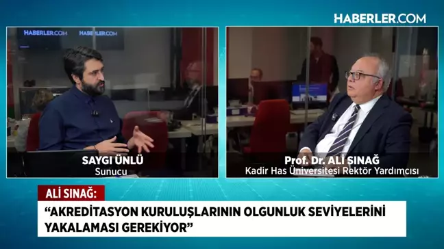 Prof. Dr. Ali Sınağ: Akreditasyon üniversiteler için kritik bir gereklilik