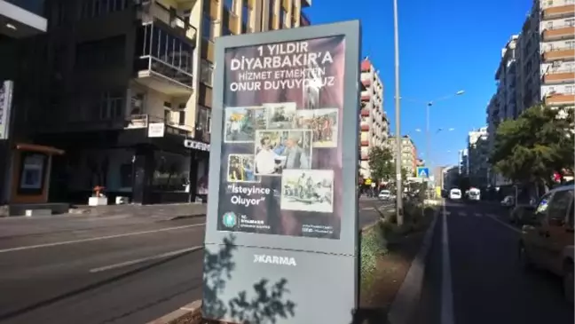 Diyarbakır Belediye Başkan Vekili Atilla, Bir Yılda Yaptıklarını Reklam Panolarından Duyurdu