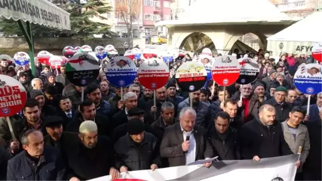 Afyonkarahisar'da 'Kudüs7 Tepkisi